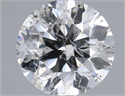 Natural Diamond 0.91 Carats, Round with Excellent Cut, G Color, SI2 Clarity and Certified by IGI