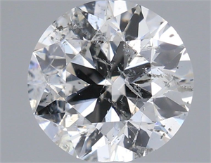 Picture of Natural Diamond 0.91 Carats, Round with Excellent Cut, G Color, SI2 Clarity and Certified by IGI