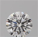 Natural Diamond 0.41 Carats, Round with Excellent Cut, E Color, I1 Clarity and Certified by GIA