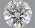 Natural Diamond 0.40 Carats, Round with Excellent Cut, G Color, SI2 Clarity and Certified by IGI