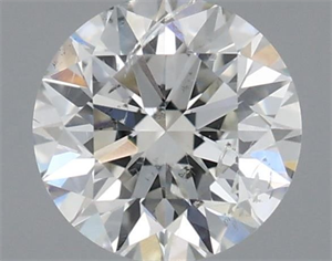 Picture of Natural Diamond 0.40 Carats, Round with Excellent Cut, G Color, SI2 Clarity and Certified by IGI