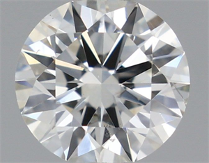 Foto Diamante Natural 0.40 quilates, Redondo , Color G, claridad SI2 y certificado IGI de