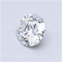 Diamante Natural 0.70 quilates, Redondo , Color E, claridad VS2 y certificado GIA