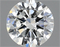 Natural Diamond 0.50 Carats, Round with Excellent Cut, I Color, SI1 Clarity and Certified by IGI