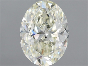 Foto Diamante Natural 1.20 quilates, Ovalado , Color J, claridad SI1 y certificado IGI de
