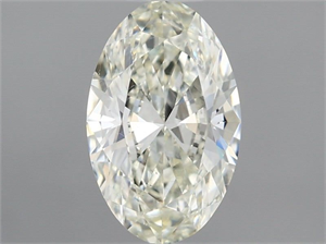 Picture of Natural Diamond 0.92 Carats, Oval with  Cut, J Color, SI1 Clarity and Certified by IGI