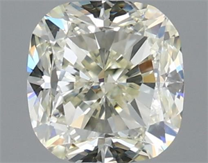 Picture of Natural Diamond 1.02 Carats, Cushion with  Cut, K Color, VVS1 Clarity and Certified by IGI