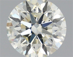 Picture of Natural Diamond 0.70 Carats, Round with Excellent Cut, L Color, SI1 Clarity and Certified by IGI