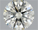 Natural Diamond 0.73 Carats, Round with Excellent Cut, M Color, SI2 Clarity and Certified by IGI
