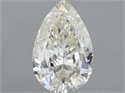 Natural Diamond 0.90 Carats, Pear with  Cut, I Color, SI1 Clarity and Certified by IGI