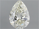 Natural Diamond 0.90 Carats, Pear with  Cut, I Color, VS2 Clarity and Certified by IGI