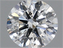 Natural Diamond 0.40 Carats, Round with Excellent Cut, F Color, SI2 Clarity and Certified by IGI