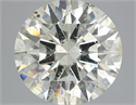 Diamante Natural 4.01 quilates, Redondo , Color L, claridad SI2 y certificado IGI