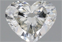 Natural Diamond 0.30 Carats, Heart with  Cut, J Color, SI1 Clarity and Certified by GIA