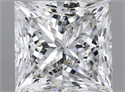 Diamante Natural 1.51 quilates, Princesa , Color F, claridad I1 y certificado IGI