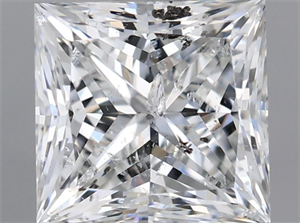 Foto Diamante Natural 1.51 quilates, Princesa , Color F, claridad I1 y certificado IGI de