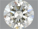 Diamante Natural 0.60 quilates, Redondo , Color K, claridad SI2 y certificado IGI