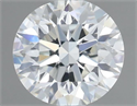 Natural Diamond 0.70 Carats, Round with Excellent Cut, H Color, VS1 Clarity and Certified by GIA
