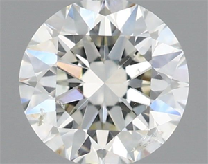 Foto Diamante Natural 0.50 quilates, Redondo , Color I, claridad SI2 y certificado IGI de