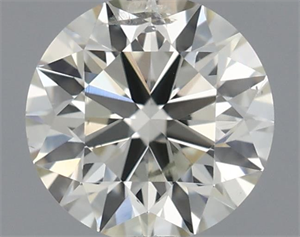 Picture of Natural Diamond 0.41 Carats, Round with Excellent Cut, I Color, SI2 Clarity and Certified by IGI