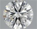 Natural Diamond 0.57 Carats, Round with Excellent Cut, I Color, SI2 Clarity and Certified by IGI