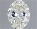 Diamante Natural 1.00 quilates, Ovalado , Color J, claridad SI1 y certificado IGI