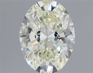 Picture of Natural Diamond 1.00 Carats, Oval with  Cut, K Color, SI1 Clarity and Certified by IGI