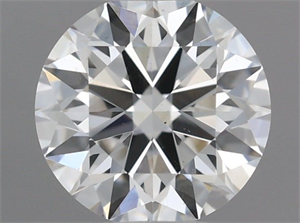 Foto Diamante Natural 0.46 quilates, Redondo , Color E, claridad VS2 y certificado GIA de