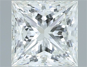 Foto Diamante Natural 0.90 quilates, Princesa , Color I, claridad VVS1 y certificado IGI de