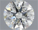 Diamante Natural 0.70 quilates, Redondo , Color J, claridad SI2 y certificado IGI