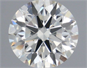 Natural Diamond 0.75 Carats, Round with Excellent Cut, J Color, VVS1 Clarity and Certified by IGI
