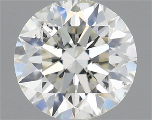 Foto Diamante Natural 0.50 quilates, Redondo , Color J, claridad SI2 y certificado IGI de