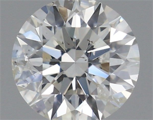 Picture of Natural Diamond 0.42 Carats, Round with Excellent Cut, G Color, SI2 Clarity and Certified by IGI