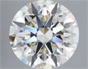 Diamante Natural 4.00 quilates, Redondo , Color J, claridad VVS2 y certificado IGI