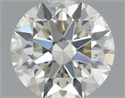 Natural Diamond 0.50 Carats, Round with Excellent Cut, I Color, SI1 Clarity and Certified by IGI
