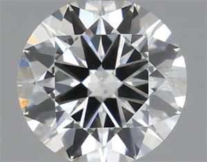 Picture of Natural Diamond 0.70 Carats, Round with Excellent Cut, I Color, SI1 Clarity and Certified by IGI