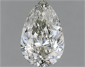 Natural Diamond 1.03 Carats, Pear with  Cut, H Color, SI2 Clarity and Certified by IGI