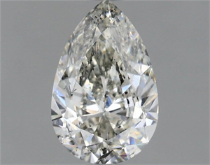 Picture of Natural Diamond 1.03 Carats, Pear with  Cut, H Color, SI2 Clarity and Certified by IGI