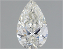 Natural Diamond 1.20 Carats, Pear with  Cut, H Color, SI1 Clarity and Certified by IGI
