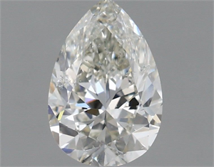 Picture of Natural Diamond 1.00 Carats, Pear with  Cut, I Color, SI2 Clarity and Certified by IGI
