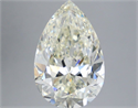 Diamante Natural 5.23 quilates, De pera , Color K, claridad SI1 y certificado IGI