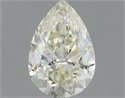 Diamante Natural 0.93 quilates, De pera , Color K, claridad SI2 y certificado IGI