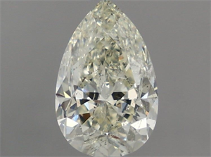 Picture of Natural Diamond 1.00 Carats, Pear with  Cut, J Color, SI2 Clarity and Certified by IGI