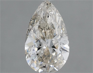 Foto Diamante Natural 1.50 quilates, De pera , Color I, claridad SI2 y certificado IGI de