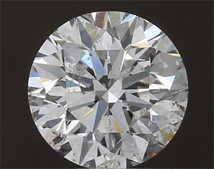 Picture of Natural Diamond 1.00 Carats, Round with Very Good Cut, H Color, I1 Clarity and Certified by GIA