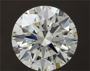Picture of Natural Diamond 3.09 Carats, Round with Excellent Cut, M Color, SI1 Clarity and Certified by GIA
