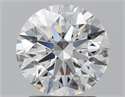 Natural Diamond 2.01 Carats, Round with Excellent Cut, G Color, VVS2 Clarity and Certified by GIA