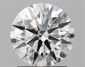 Foto Diamante Natural 1.53 quilates, Redondo , Color J, claridad SI1 y certificado GIA de