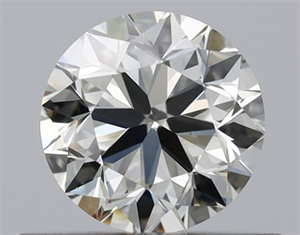 Foto Diamante Natural 0.50 quilates, Redondo , Color L, claridad VS1 y certificado GIA de