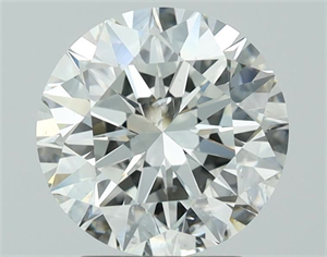 Foto Diamante Natural 2.70 quilates, Redondo , Color I, claridad SI1 y certificado GIA de